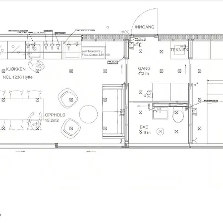 Modern At Blefjell بيت للعطل