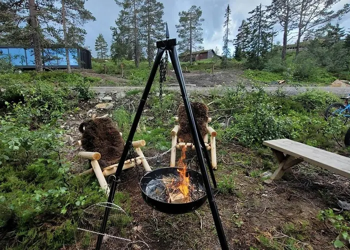 Semesterbostad Modern At Blefjell